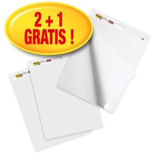 promo pack 2 +1in omaggio lavagna 559p post-it meeting chart