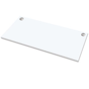 piano di lavoro per scrivania cambio - 180x80x2,5cm - bianco fellowes