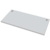 piano di lavoro per scrivania cambio - 160x80x2,5cm - grigio fellowes