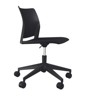 seduta home/office alpha apgn nero senza braccioli