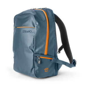 zaino backpack blackout dim. 28x46x22cm blu-arancio 9238bo3123 intempo