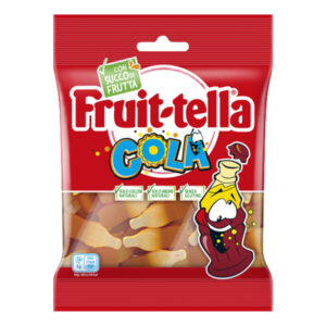 caramelle gommose fruit-tella cola f.to pocket 90gr