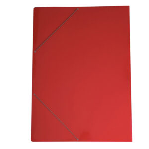 cartella con elastico 70x100cm rosso in cartoncino plast. 71ld