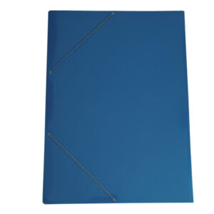 cartella con elastico 70x100cm azzurro in cartoncino plast. 71ld