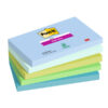 cf. 5pz blocco 90fg. post-it super sticky 76x127mm 655-5ss- oas oasis