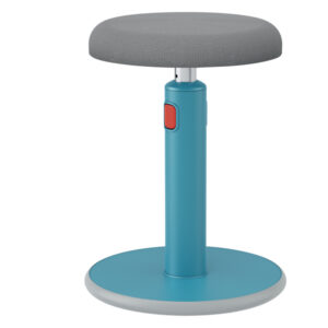 sgabello sit-stand ergo cosy blu - leitz