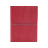 taccuino evo ciak f.to 15x21cm fogli bianchi copertina rosso corallo intempo