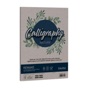 carta calligraphy nature remake a4 50fg 250gr scoglio favini