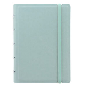 notebook pocket f.to 144x105mm a righe 56 pag verde pastello similpelle filofax