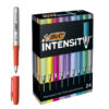 astuccio 24 marcatori intensity colori assortiti bic