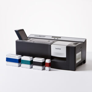 timbro blu brother (10x60 mm) per stamp creator