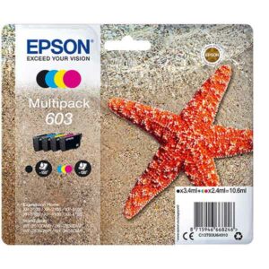 cartucce di inchiostro epson multipack bk/c/m/y serie 603 stella marina