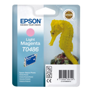 cartuccia magenta-chiaro stylus p.to r200/220/300/320 rx500/600/620 blis. rs