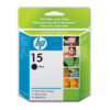 cartuccia a getto d'inchiostro hp n.15 nero 25ml