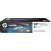 hp 981y ink cartridge pagewide ciano 16.000pag