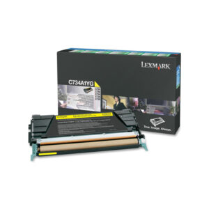 toner giallo c734, c736, x734, x736, x738, return program