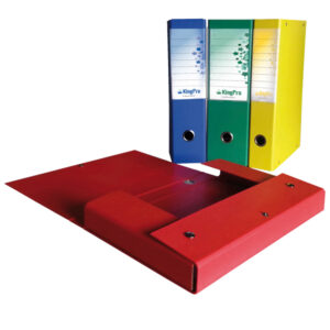 scatola progetto kingpro 4 rosso c/portaetichetta starline