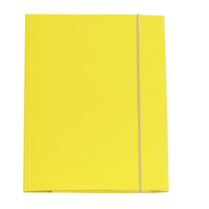 cartella con elastico 25x34cm giallo queen starline