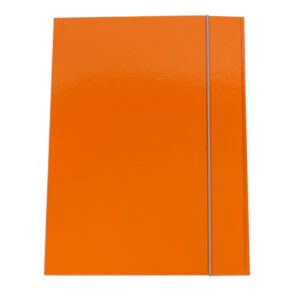 cartella con elastico 25x34cm arancio queen starline