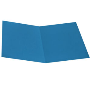 pack 50 cartelline semplici azzurro in bristol 200g starline