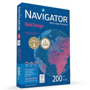 carta navigator office card a4 200gr 250fg 210x297mm