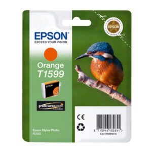 cartuccia arancio epson ultrachrome hi-gloss serie martin pescatore taglia xl