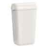 cestino gettacarte con coperchio 23 l bianco woodplastic