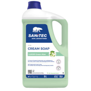 crema di sapone luxor green aloe 5lt sanitec