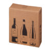 10 scatole per tre bottiglie wine pack 30,5x10,8x36,8cm