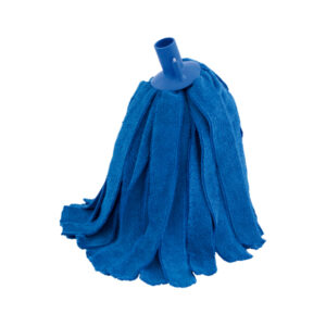 mop in microfibra con frange 180gr colore blu