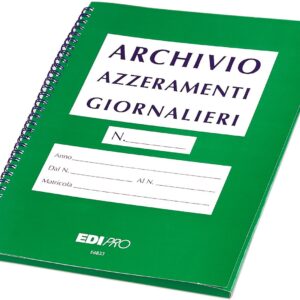 Cartella archivio azzeramenti giornalieri 57MM