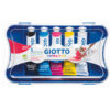 box 5 tubetti tempera 21ml giotto tubo 7 assortito