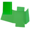 cartellina c/elastico 17x25cm verde 40l