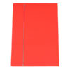 cartellina c/elastico cartone plastificato 35x50cm rosso 35el