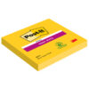 blocco 90foglietti post-it super sticky 654-s 76x76mm giallo oro