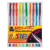 astuccio 10 roller koh-i-gel colori pastel