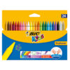 astuccio 24 pastelli kids plastidecor bic