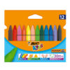 astuccio 12 pastelli kids plastidecor triangle bic