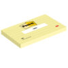 blocco 100fg post-it giallo canary 76x127mm giallo a righe 635