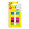 miniset 100 post-it index 683-5cbeu formato mini