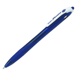 penna sfera scatto rexgrip begreen 0.7mm blu pilot