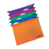 10 cartelle sospese cassetto 33/v mfx in ppl colori assort.