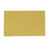 200 separatori manilla 200gr 125x230mm giallo cdg