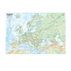 carta geografica scolastica plastificata europa 297x420mm belletti