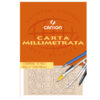 blocco carta opaca millimetrata 230x330mm 10fg 80gr canson