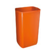 cestino gettacarte 23lt arancio soft touch