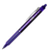 penna sfera a scatto frixionball clicker 0,7mm viola pilot