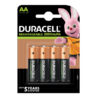 blister 4 pile ricaricabili b4 - stilo 2500mah duracell duralock precaricata