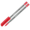 penna a sfera tops 505 0,7mm rosso schneider