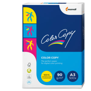 carta bianca color copy a3 297x420mm 90gr 500fg mondi